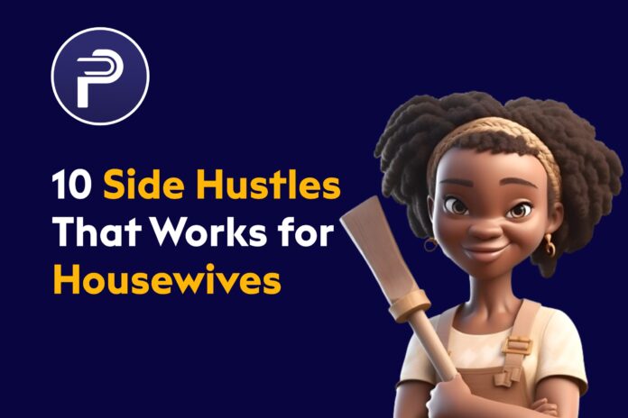 10 Side Hustles That Works for Housewives